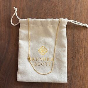 Kendra Scott Inline Initial Necklace “M”